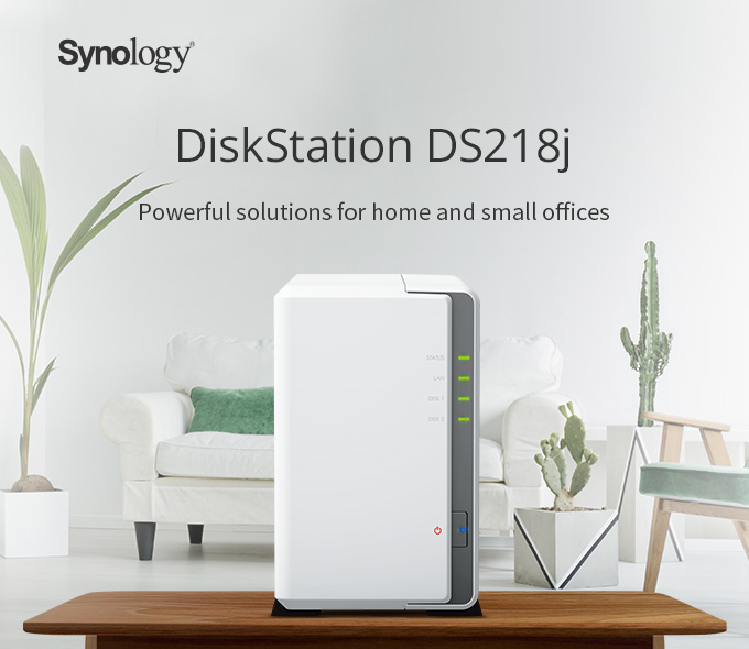 Synology DiskStation DS218j Review